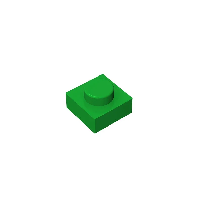 Gobricks GDS-501 Platte 1 x 1, kompatibel mit Lego 3024 30008 Teilen DIY-Bausteinen für Kinder