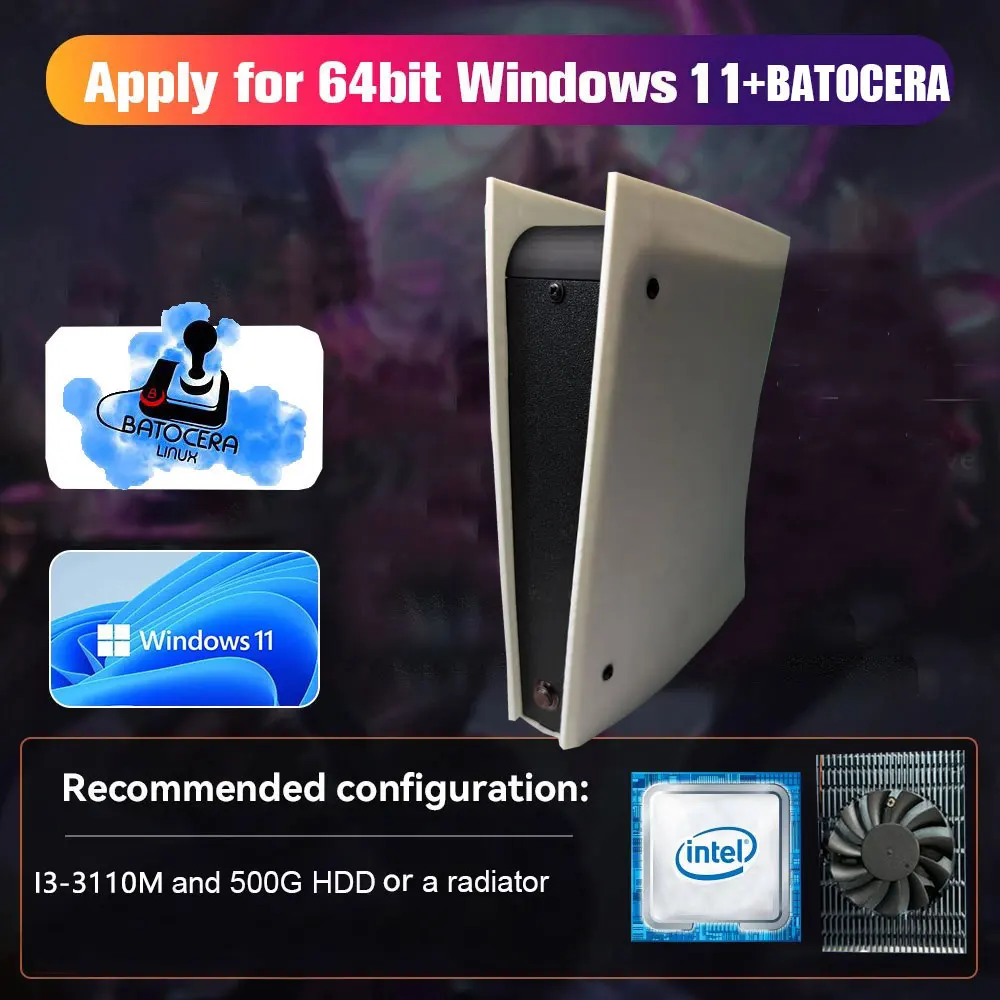 Nuovo! 1T HDD Built-in 70000 + gioco X5 console di gioco retrò 4K uscita ad alta definizione 60 + emulatore PER controller wireless XBOX WII
