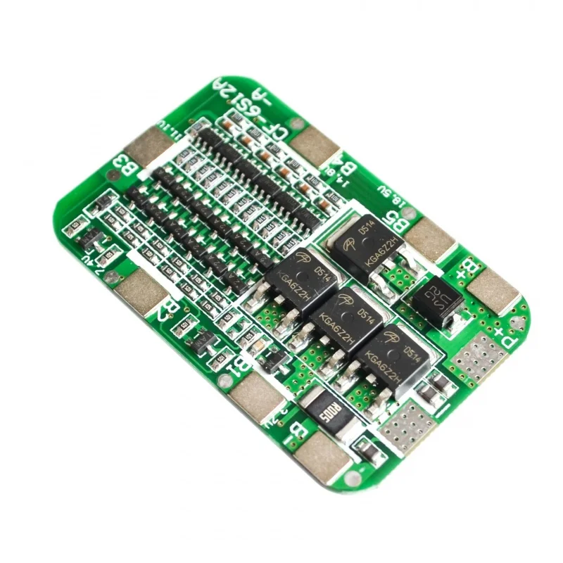 

BMS PCB 6S 15a 24V Protection Card for Lithium Li-ion Battery Cell Module 18650 Pack of 6