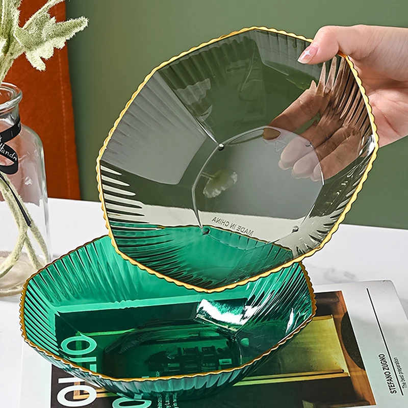 Table Plates For Serving Plates Kitchen Countertop Dish Snack Candy Cake Stand Bowl Food Fruit Plate Tableware Storage Accessory image 4