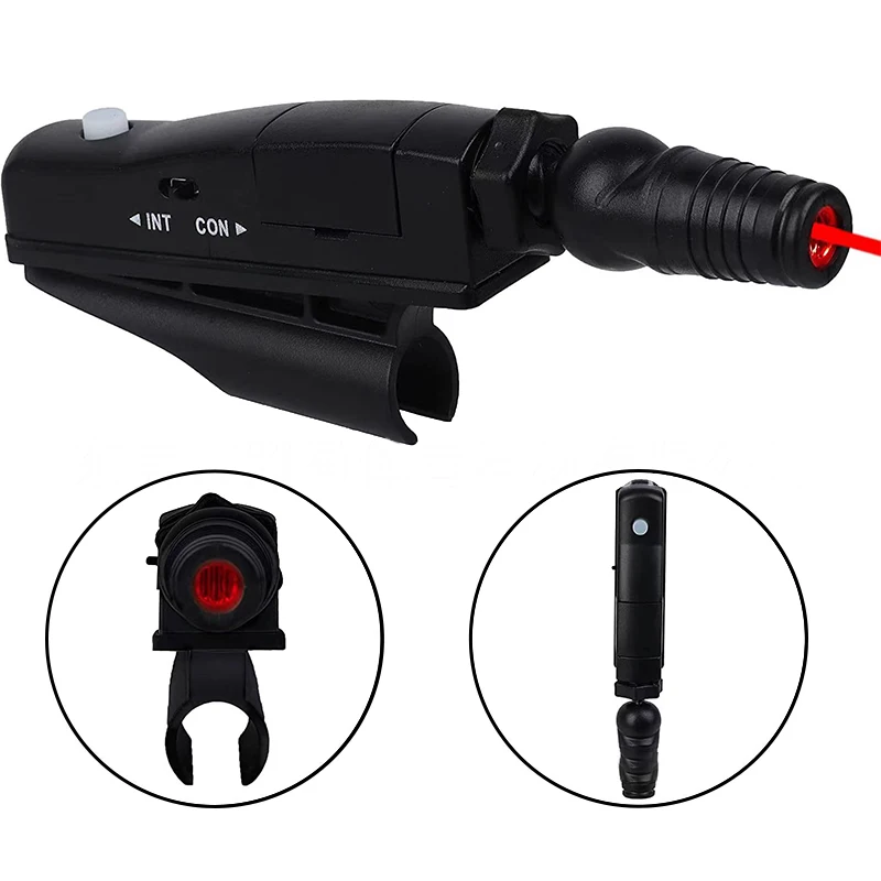 เครื่องแก้ไขเป้าหมายการตีกอล์ฟ สายฝึกซ้อมกอล์ฟ ชุดเลเซอร์พัตเตอร์กอล์ฟพร้อมกล่องป้องกันขาตั้งกล้อง เทรนเนอร์เลเซอร์กอล์ฟ