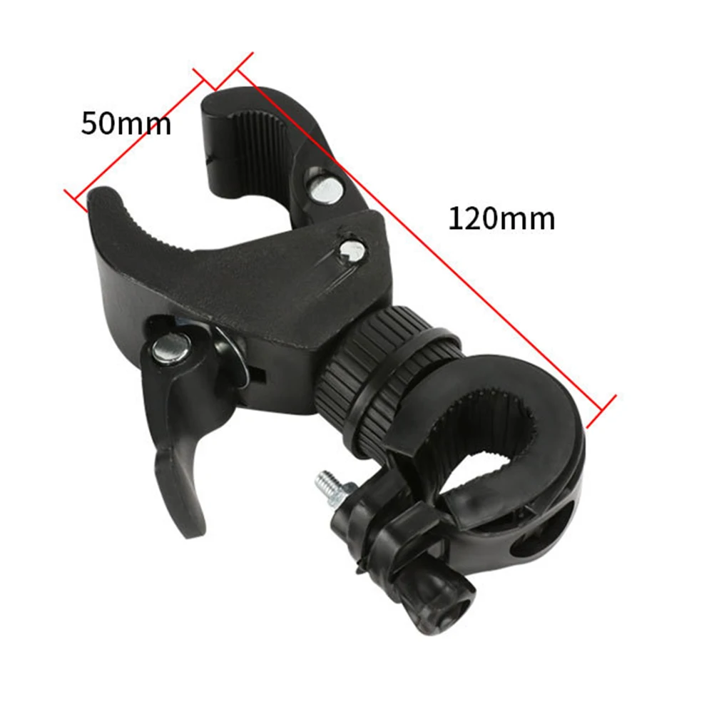 Package Content Bicycle Degree Rotating Design Practical And Convenient Torch Mount Clamp Grip Bracket Road Screws