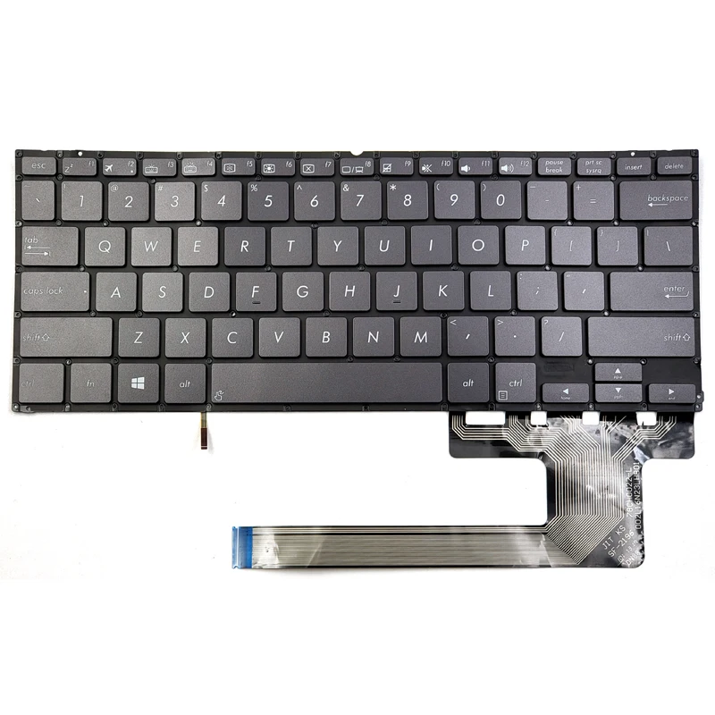 New For Asus UX370 UX370U UX370UA UX370UA-XH74T Q325U Q325UA Series Laptop Keyboard US Black With Backlit