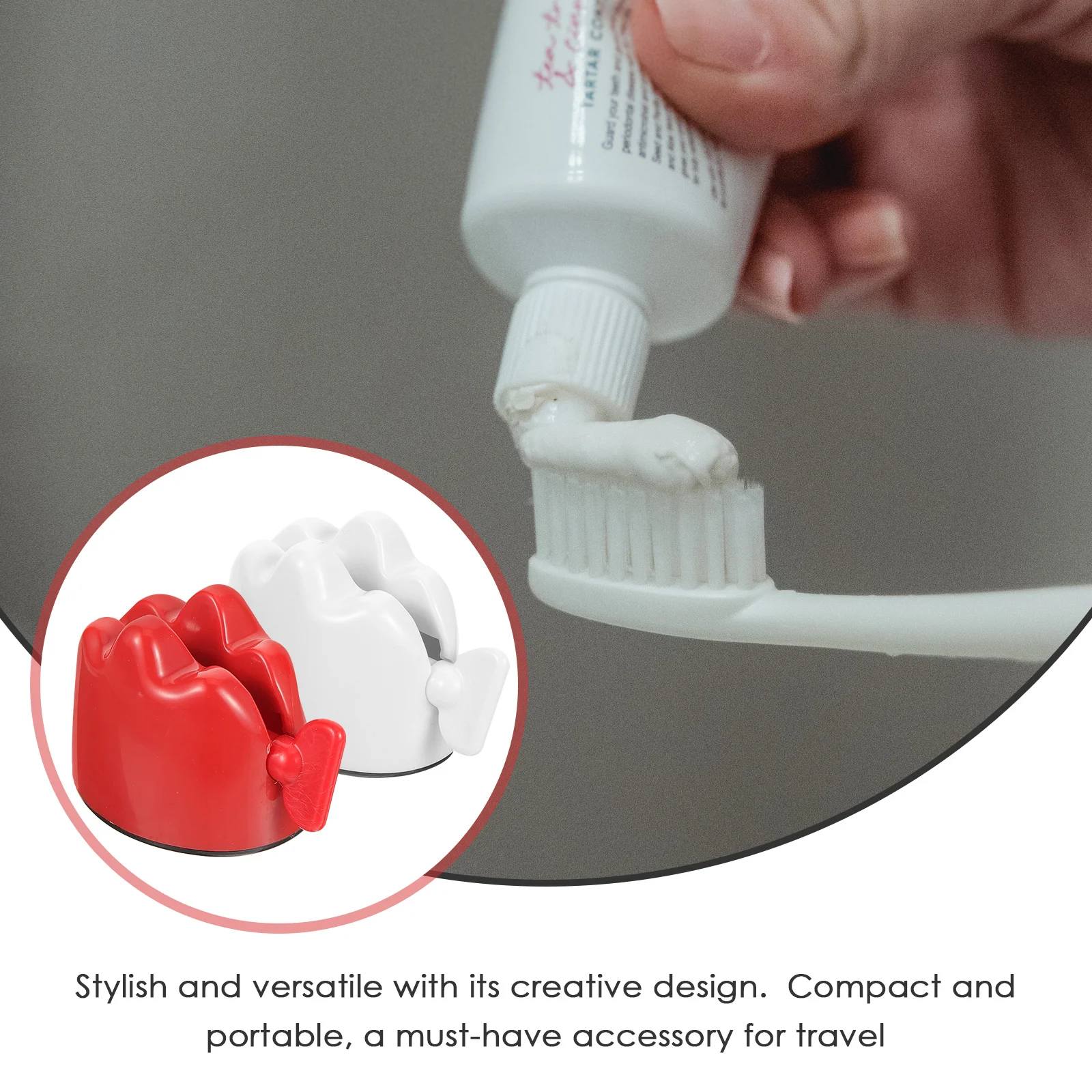 

2pcs Toothpaste Clip Toothpaste Extruder Squeezing Tool For Travel Portable Manual Reusable Dual Color Tube Squeezer Facial