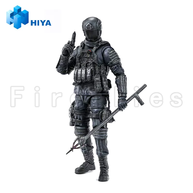 [الطلب المسبق] 1/18 HIYA 3.75 بوصة شخصية الحركة الرائعة سلسلة صغيرة The Walking Dead The Ones Who Lived CRM Soldier
