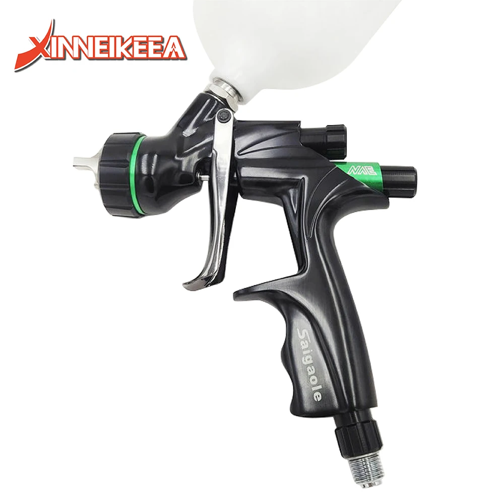 New NVE Water Based Paint Spray Gun High Atomization Boutique Car Spray Gun Environmental Protection Spray Gun Nozzle 1.3mm HVLP