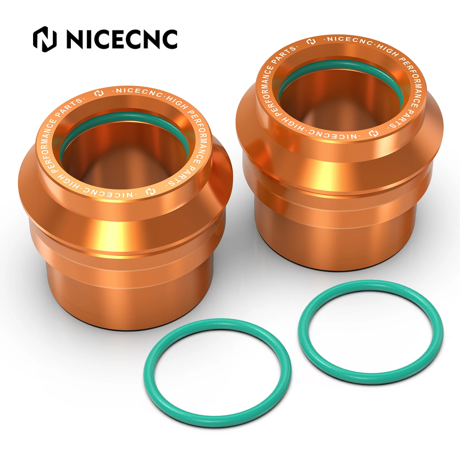 

For KTM EXC 300 TPI 2024 Front Wheel Hub Spacers Collars With O-ring 125 250 350 300 500 XC XCF XCW SX SXF EXC EXCF TPi 6D 17-24