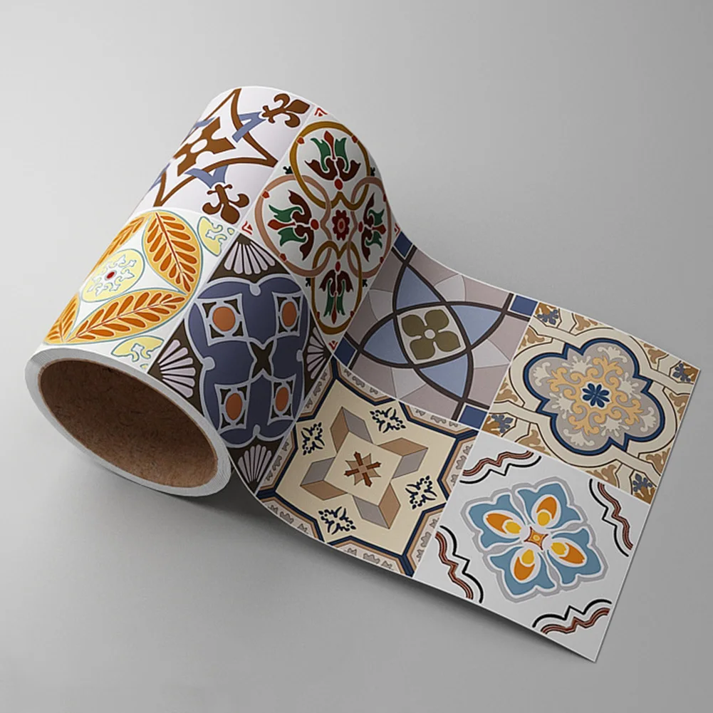 Samoprzylepna linia talii pasek dekoracyjny wodoodporny Peel Stick naklejka ścienna podłoga w łazience listwa przypodłogowa tapety Home Decor