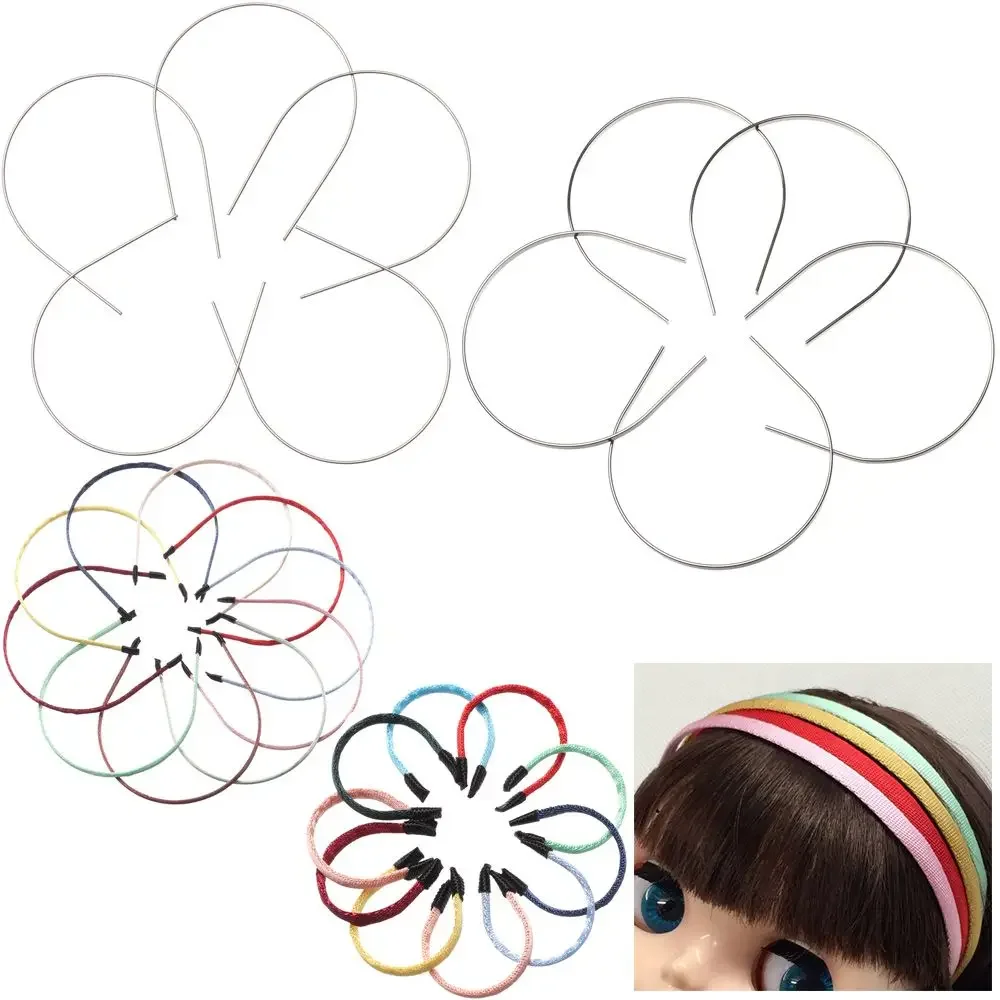 Mini bande de sauna à beurre mignon, matériaux de décoration de cheveux, pièces de bandeau, accessoires de bricolage, nouveau, 5 pièces