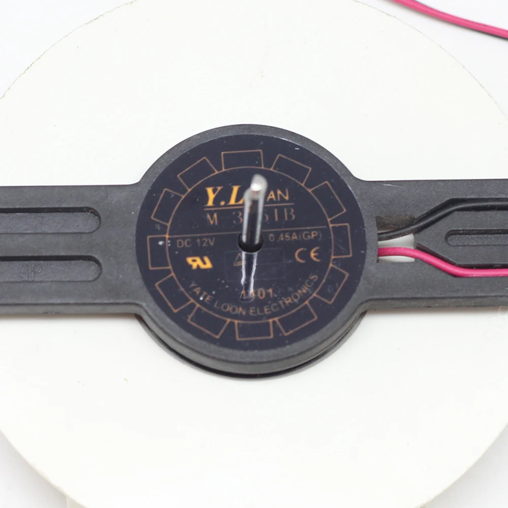 Applicable Yuelun Cooling Fans M-3051B Car Refrigerator Fan 9225 12V DC 0.45A Two-wire Circular DC Fan 3051B Cooler Fan