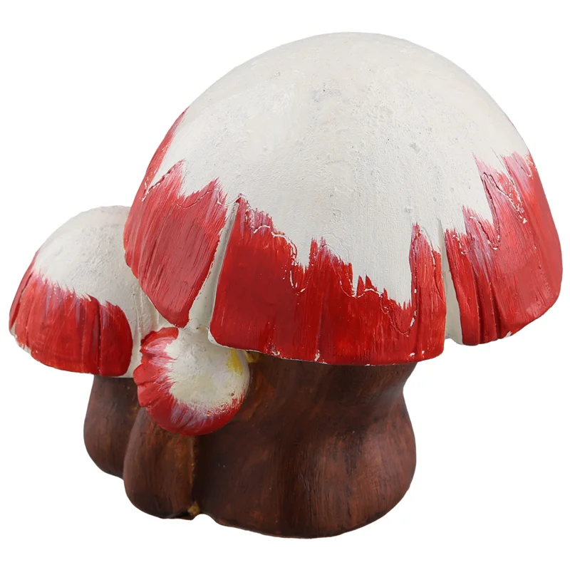 A85I-Toilet Bolts Covers Colorful Resins Mushroom Design Toilet Bolts Caps Bathroom Decors Replacement Accessories