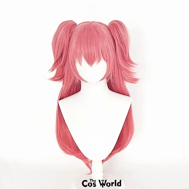 PJSK MORE MORE JUMP Momoi Airi 70cm Long Halloween Anime Cosplay Wigs Synthetic Hair + Wig Cap