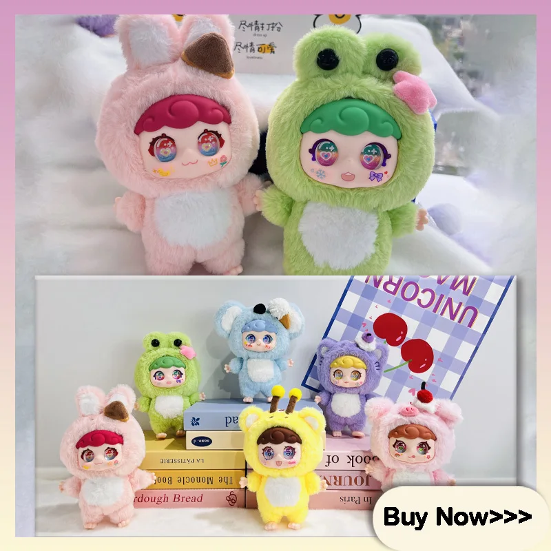 

Серия Fantasy Wonderland, плюшевая виниловая слепая коробка, милая мультяшная сумка, подвеска, изысканное украшение для рабочего стола, сюрприз, загадочная коробка, подарки