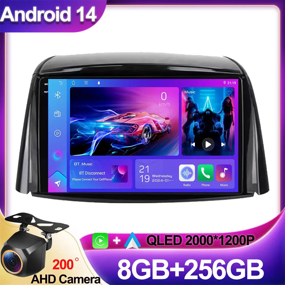 

Carplay Android Radio For Renault Koleos 2008 - 2016 Car Systems Multimedia Intelligent 5G DVD Wifi Touch Screen 9 Inch Display