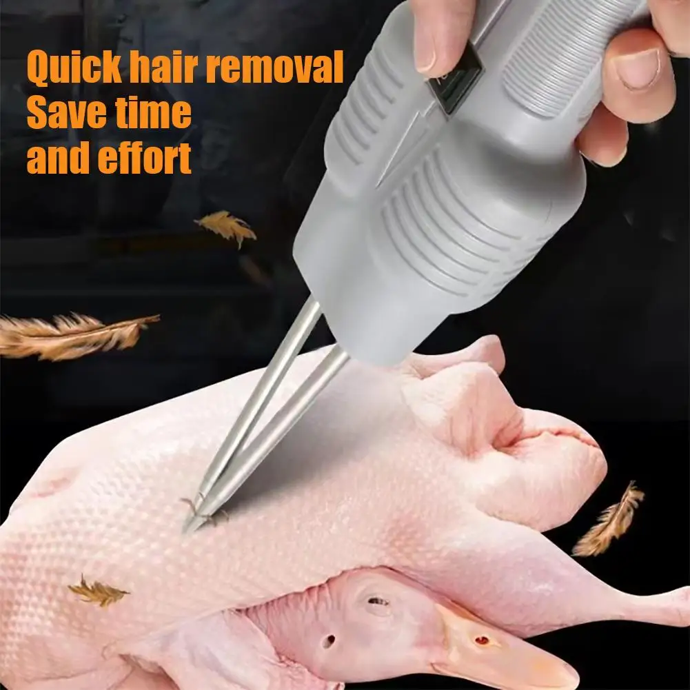 Electric Hair Plucking Artifact Chicken Feather Plucker Machine Handheld Household Poultry Tweezers Duck And GooseHair Removal