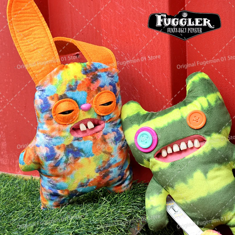 100% Original Fuggler gros dents mignon dent édition laboratoire monstre poupée annodé Alien Gaptooth McGoo jouets couleur aléatoire