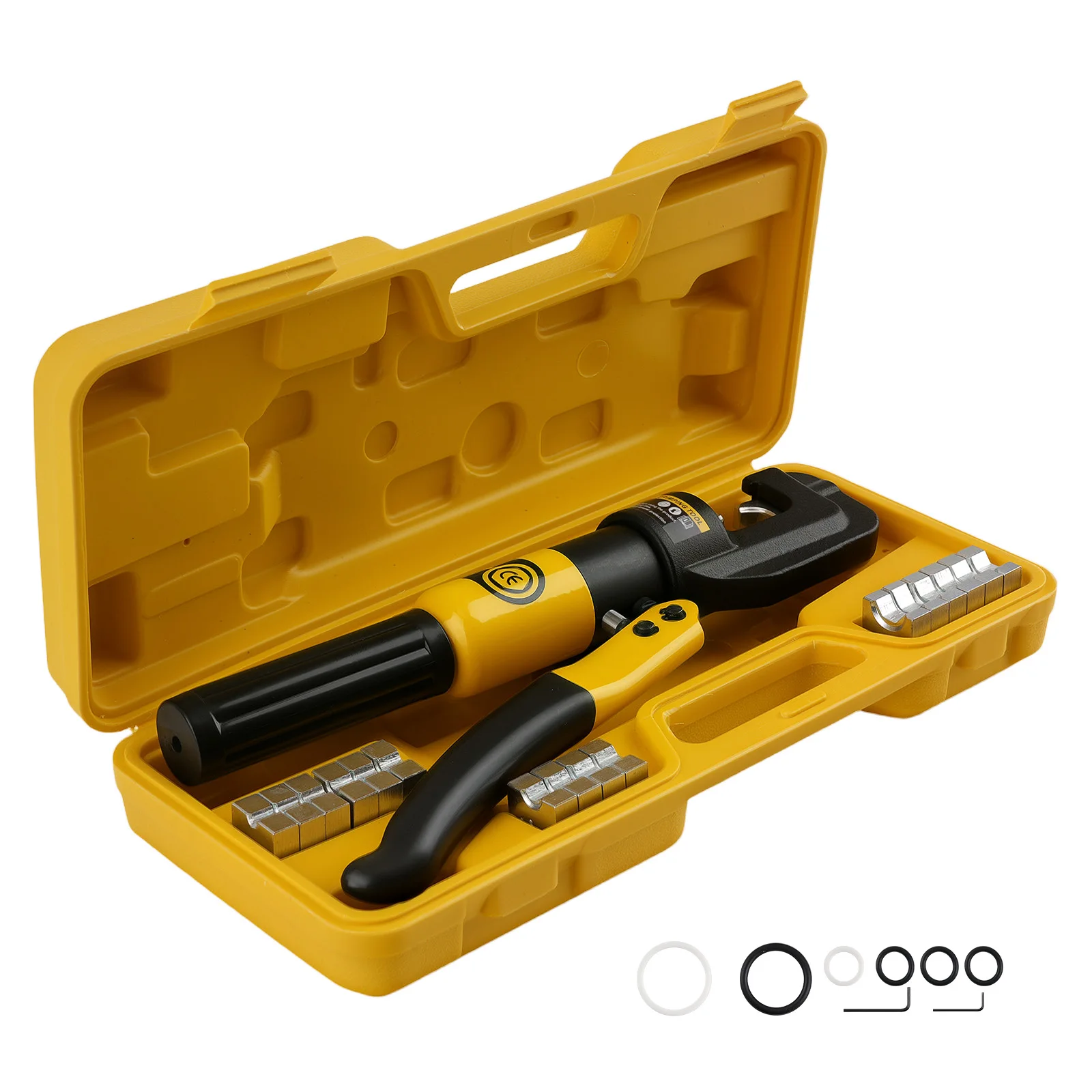 

Hydraulic Crimper Crimping Tool Wire Battery Cable Lug Terminal 10 Ton