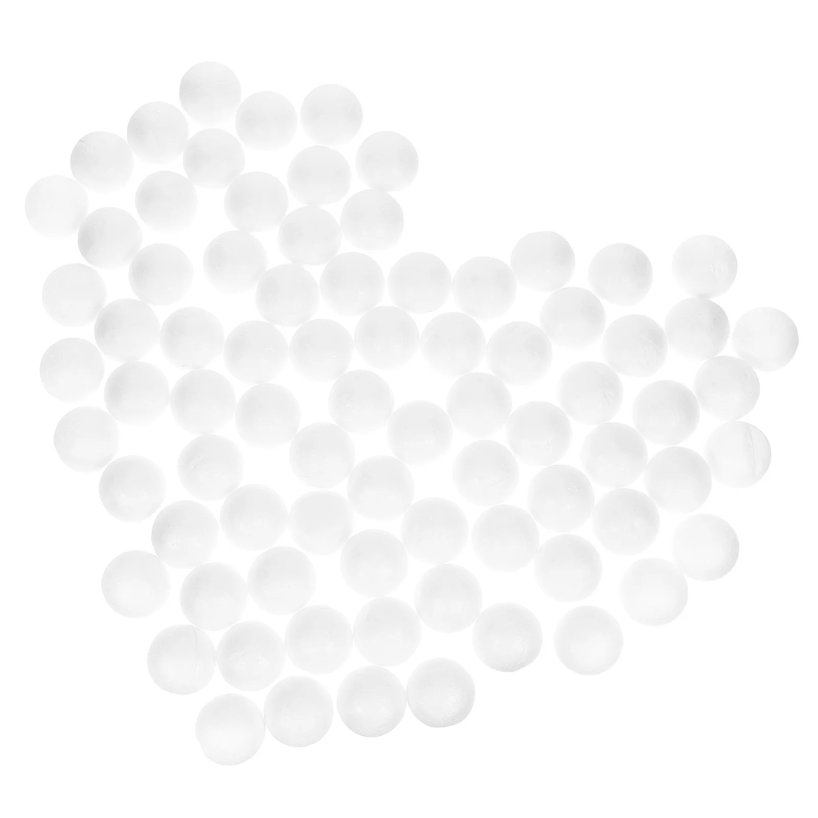 

100 Pcs Foam Craft Balls Styroporkugeln Basteln Heimdeko Crafts Styroporbaelle Teilbar Heallily Zum Child Palline Da Dipingere