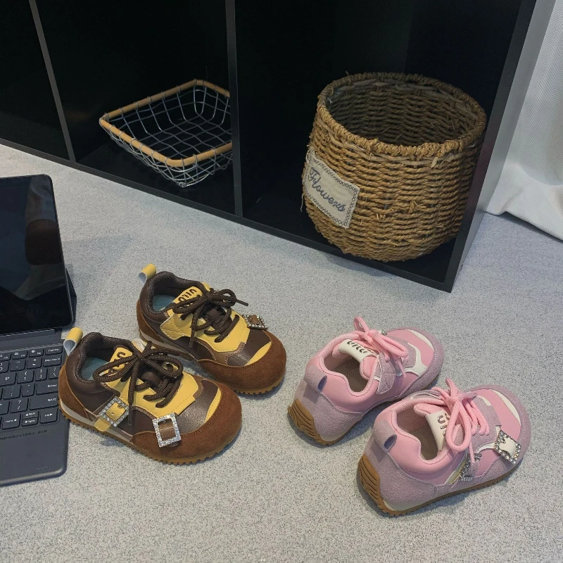 

Children's Sneakers Autumn New Boys Girls Low Top Non Slip Running Shoes Kids Toddlers Fashion Casual Shoes