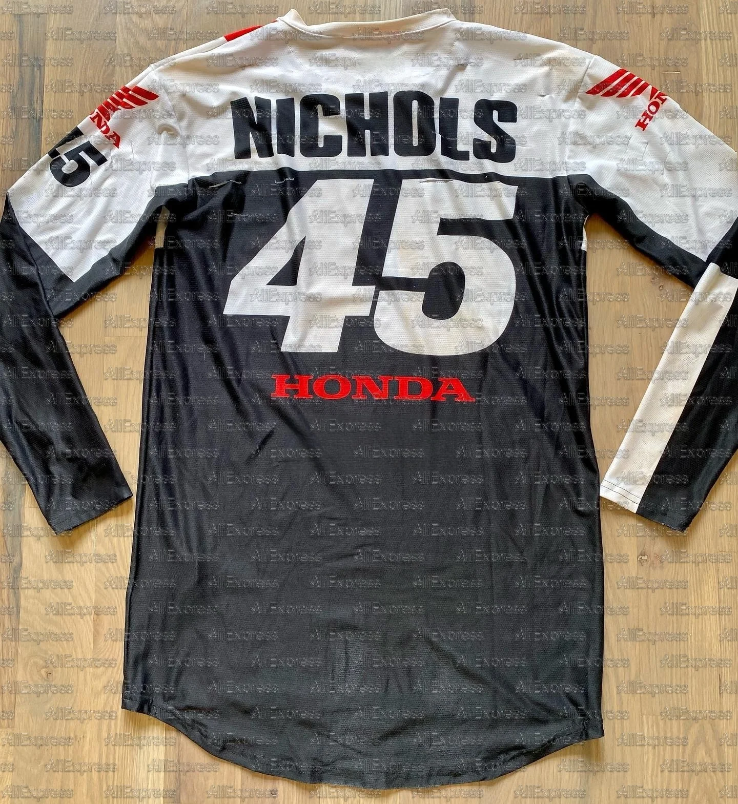 

Джерси для мотокросса Honda Performance, быстросохнущая и дышащая футболка с длинными рукавами для мужчин, внедорожный велосипед, горные гонщики