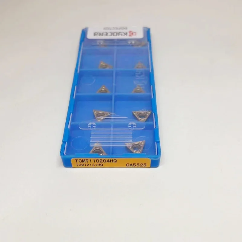 

TCMT110204HQ CA5525/TCMT110208HQ CA5525 Токарный инструмент с ЧПУ, твердосплавные вставки, режущие инструменты, 10 шт.