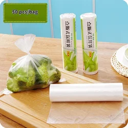 1 Roll Packaging Plastic Bags Disposable Wrap Kitchen Fresh Keeping Heat Sealer Food Saver Bags Vacuum Food Fruit Storage Bag