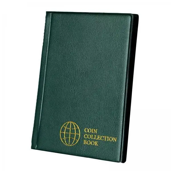 Coin Collecting Page 60 Pockets PVC Album Transparent Display Binder for Coin Enthusiasts