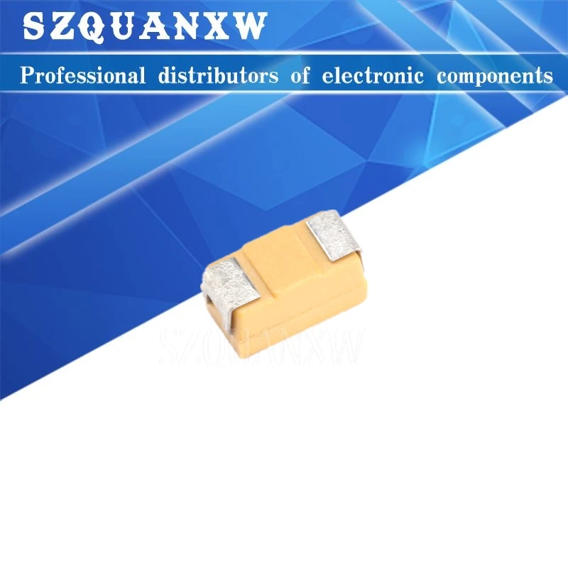 10pcs Type A 100UF 0.22UF 1UF 4.7UF 10UF 22UF 33UF 47UF Tantalum Capacitor 6.3V 10V 16V 25V 35V 226 336 224 475 106 107 476 105