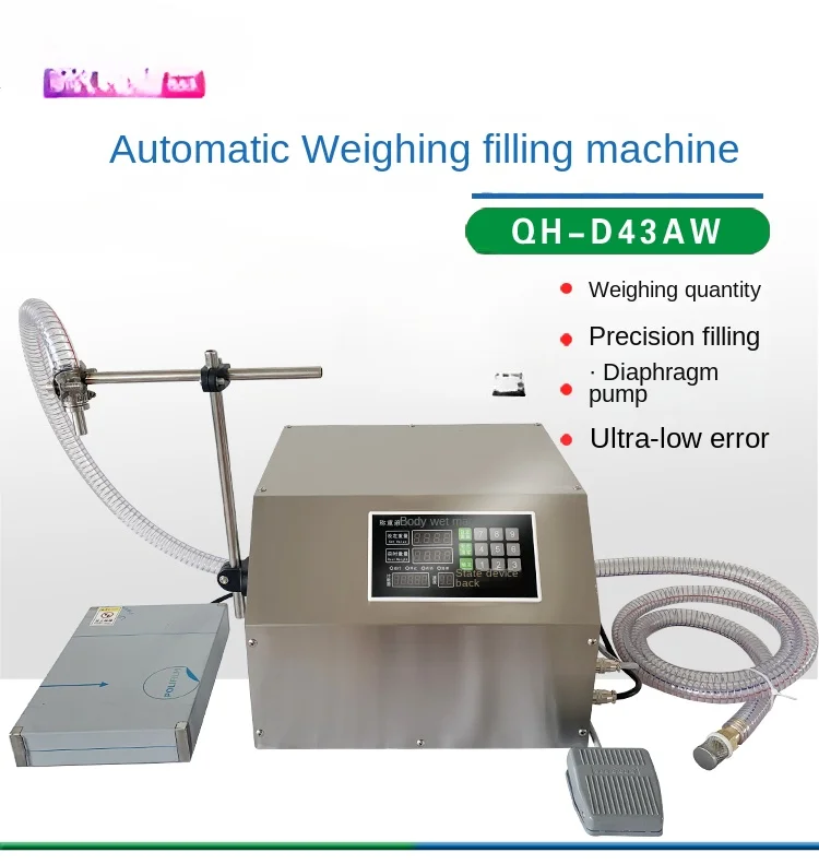 

D25aw Magnetism Forle Pumps Sub-Installed Machine Automatic Liquid Quantitative Filling Machine