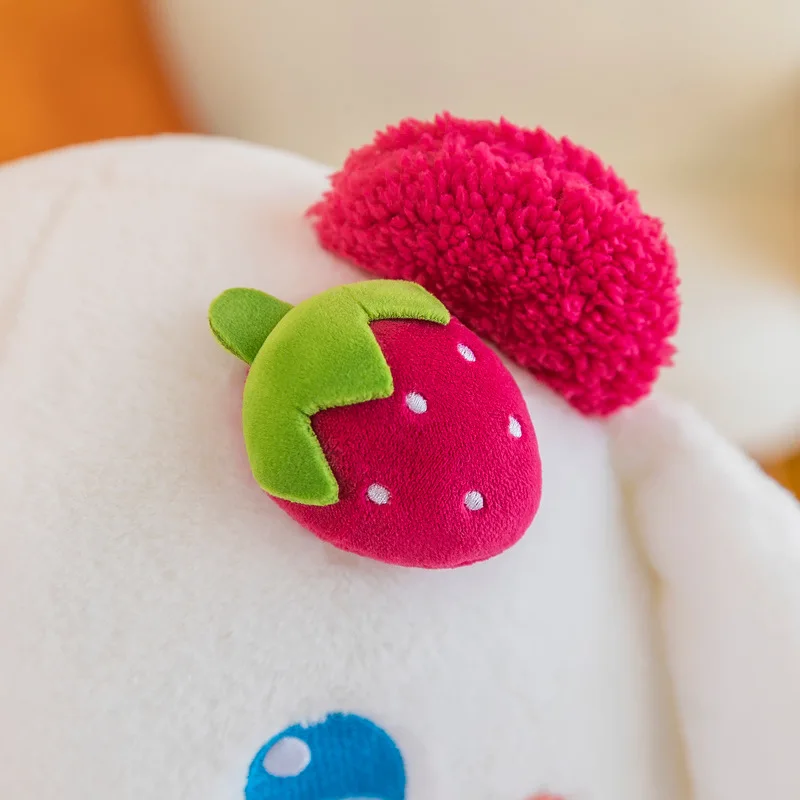 Sanrio Kawaii Peluche Cinnamoroll Bambola di pezza Orso Giocattolo per bambini Compleanno Regalo di Natale Simpatico cuscino forcito Ragazze Sonno Morbido peluche