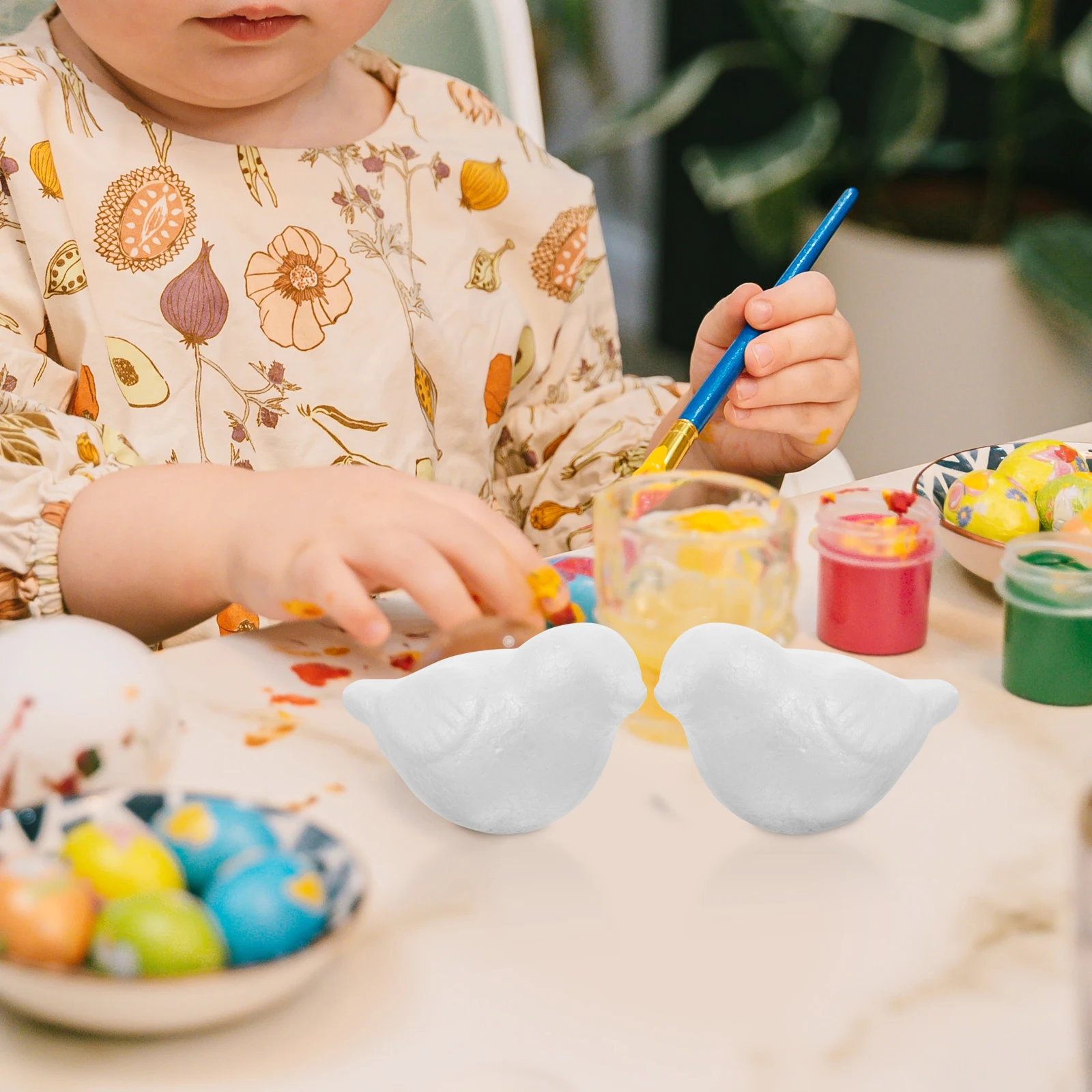 

10 Pcs Foam Bird DIY Craft Painting Toy Kids Art Project Safe Durable Quality Material Creative Thinking Problem Solving Skills