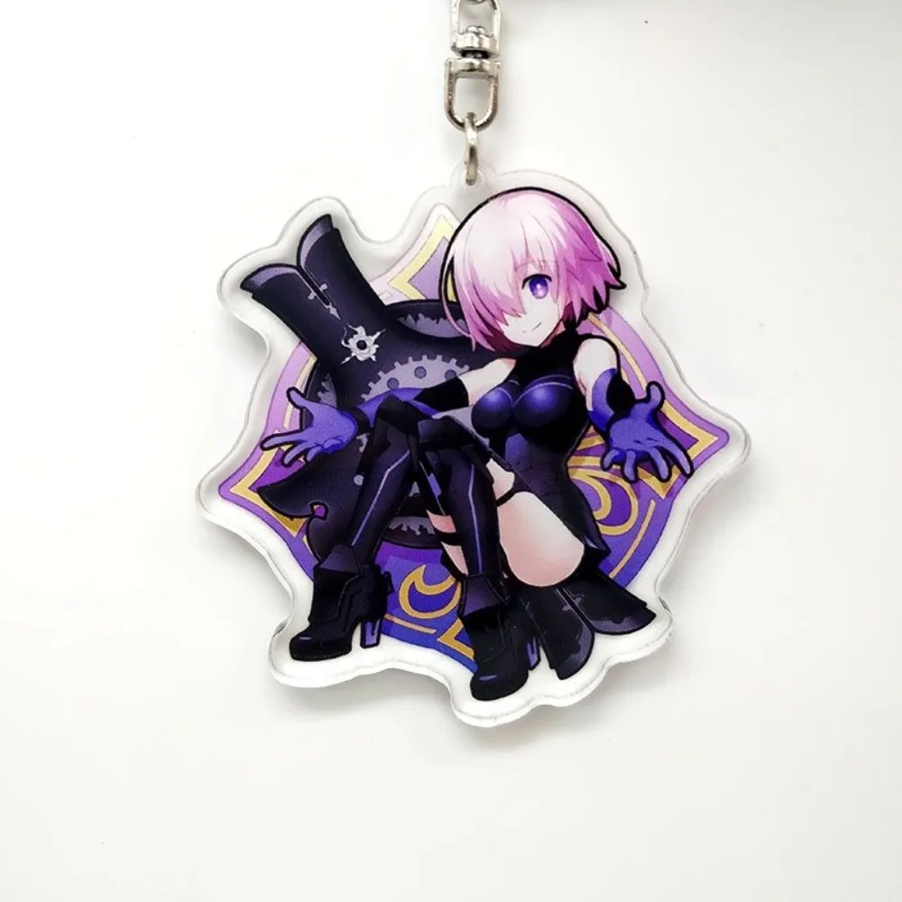 Fate/Grand Order Key Buckle Mash Kyrielight Enkidu Anime Peripheral Cute Cartoon Originality Knapsack Pendant Birthday Present