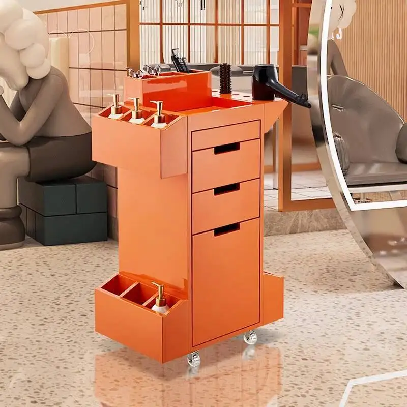 

Beauty Salon Multi-layer Trolley Simple Design Barber Shop Salon Accessories Taquilla Del Salón De Peluquería Salon Furniture