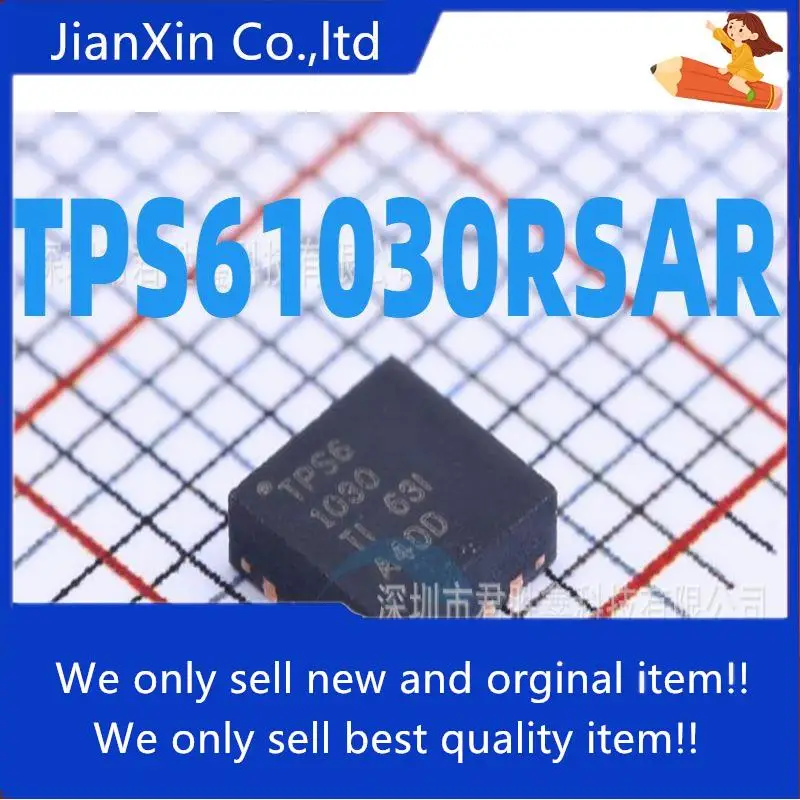 

10pcs 100% orginal new TPS61030RSAR TPS61030 Switching Regulator QFN16