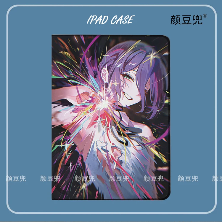 

Reze Bom レゼ Anime Chainsaw Man For iPad Air 45 Mini 5 6 Case Luxury Silicone For Pro 12.9 11 For iPad 10th Protective Air 13