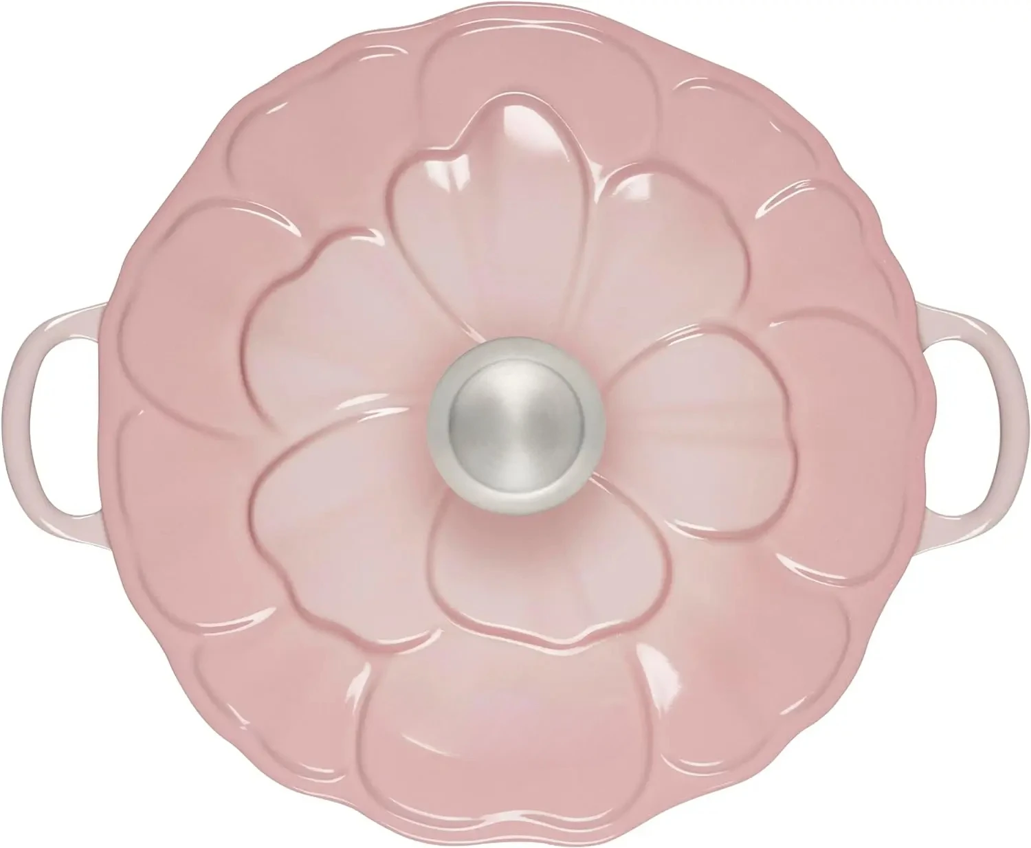 Le Creuset Enameled Cast Iron Petal Braiser, 2.25qt., Shell Pink