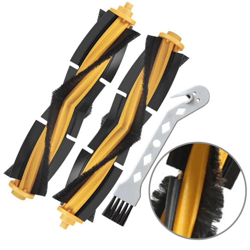 

Roller Brushes Main Brush Replacement Parts For Ecovacs Vacuum Cleaner For DEEBOT For OZMO 920 For AIVI Max With Cleaning Brush