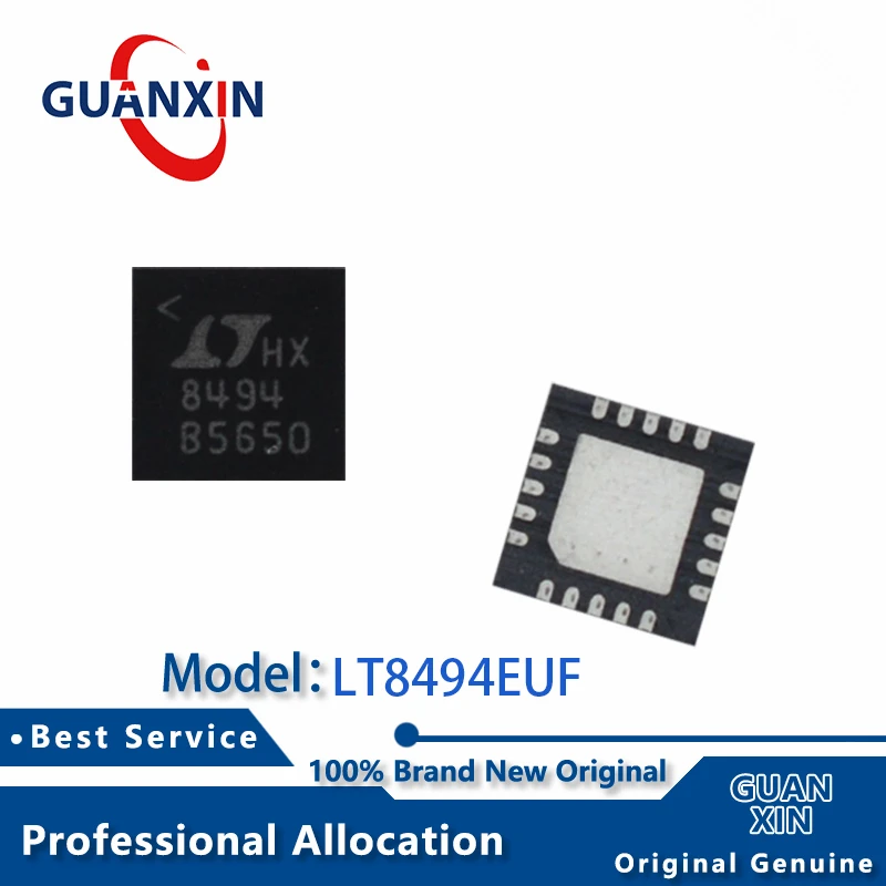 

100% New LT8494EUF LT8494IUF QFN-20 Marking 8494 LT8494