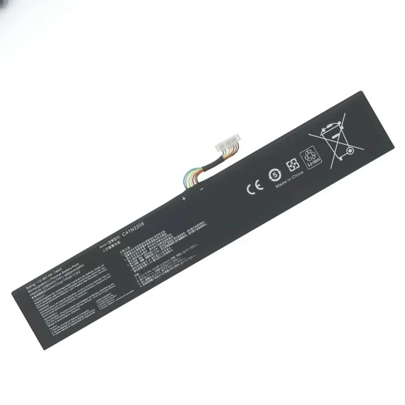 For asus rog ally first generation gaming handheld rc71l c41n2208 80wh high capacity battery