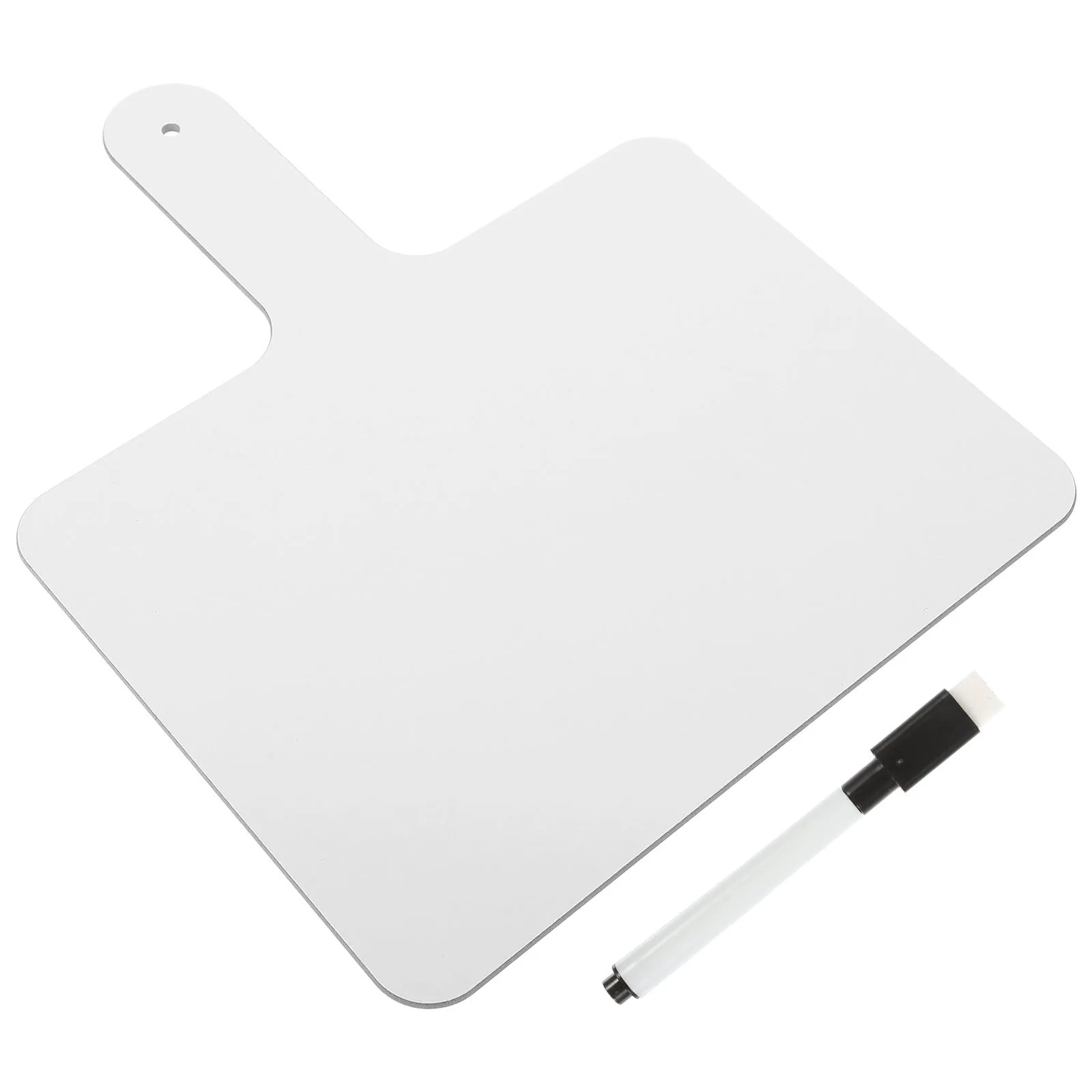 ETHZZLE Handheld Whiteboard Dry Erase Board for Kids Classroom Interactive Learning Small Writing Wood Sign Student Tool