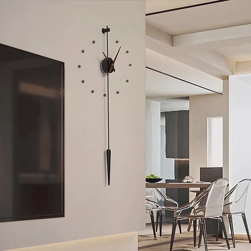 Modern Luxury Wall Clocks Living Room Bedrooms Interior Aesthetic Design Wall Watch Creative Reloj De Pared Room Decorations