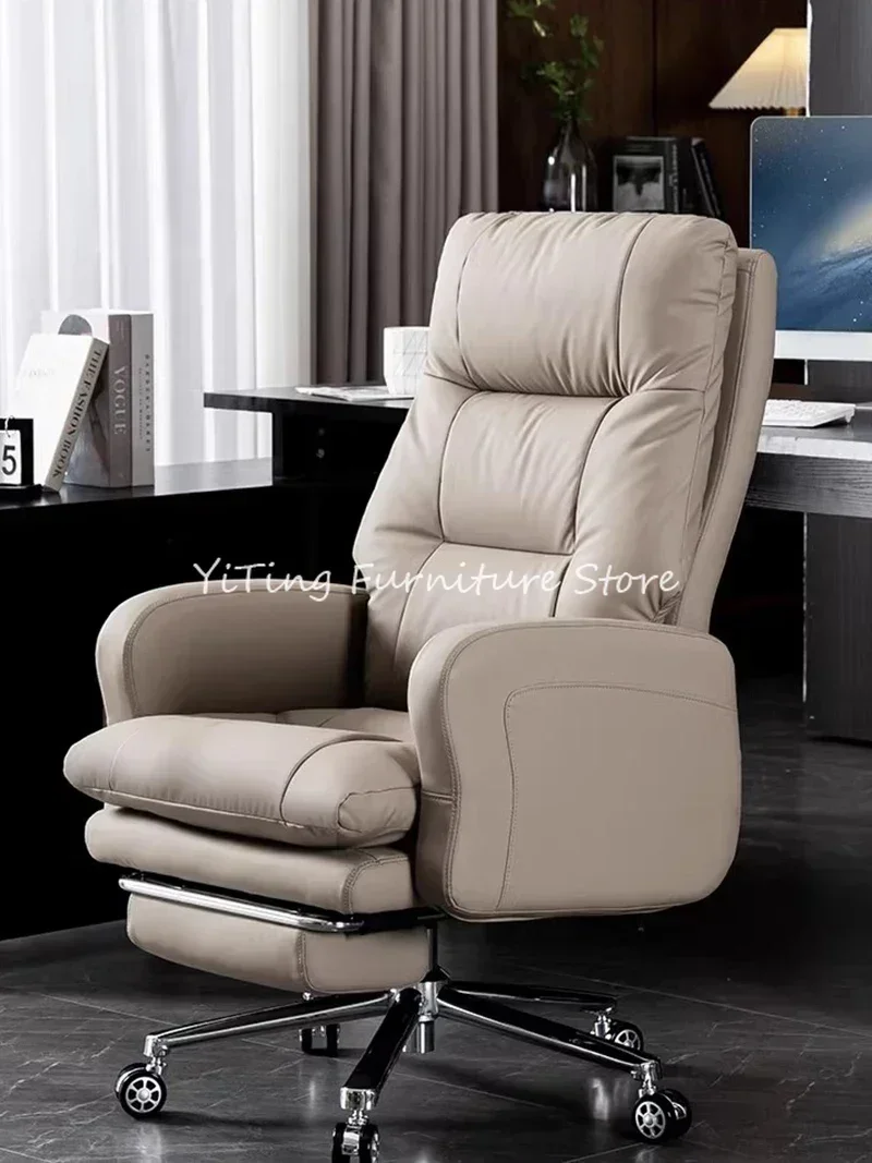 Computer Student Rotate Office Chair Boss Luxurious Adjust Gaming Chair Work Senior Silla De Escritorio Office Furniture LVOC