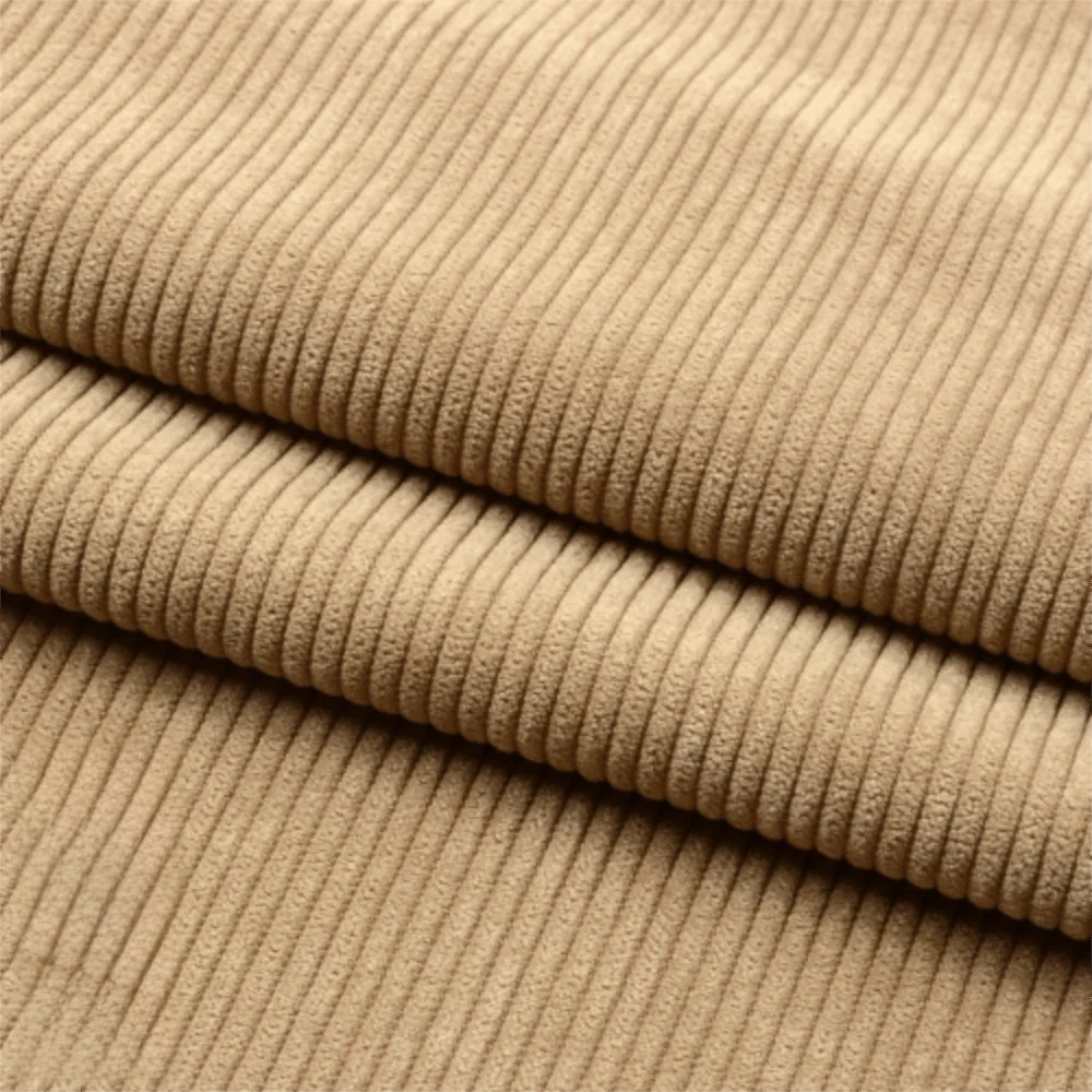

100*155cm Corduroy Fabric Solid Color Overcoat Skirt Clothes Lining Fabric Pillow Bed Sheet Cover Stripe Sewing Material