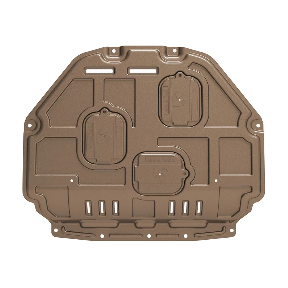 اكسسوارات السيارات الأسود تحت المحرك الحرس قطعة من نسيج مجلس سبلاش درع الطين الحاجز لوحة لوحة لهوندا كريدر 2019 - 2024 1.0T #5