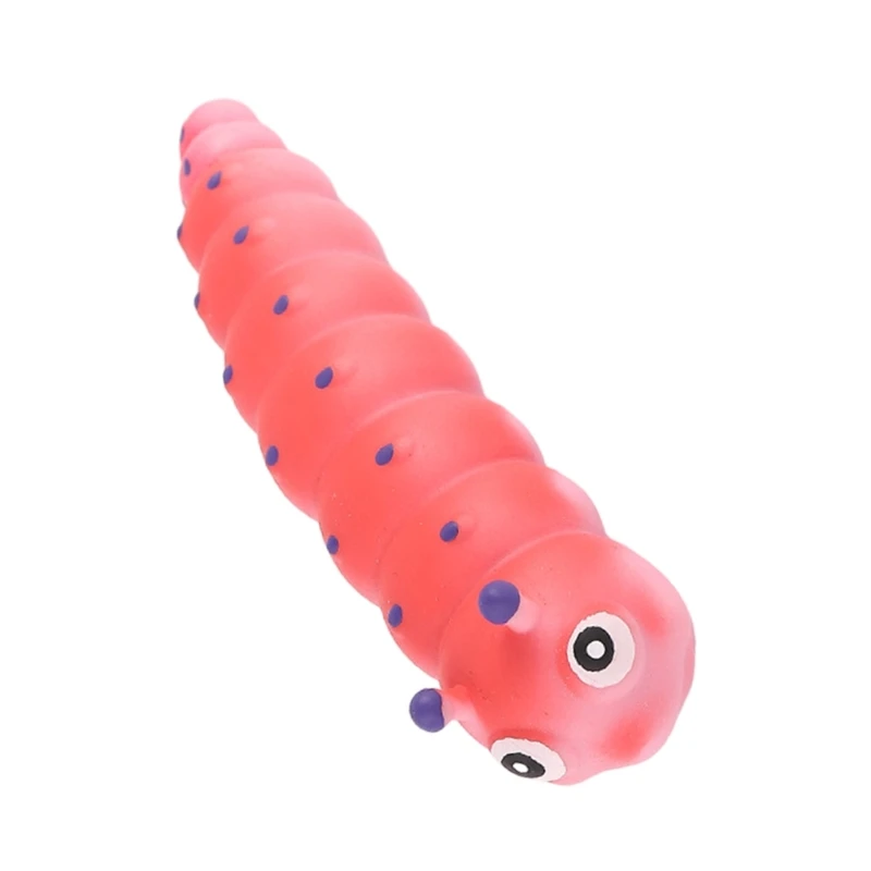 Caterpillars Sensory Fidgets Toy,Fidgets Slug Snail Toy Office Desk Anti Anxiety Stretchy Toy Birthday Gift