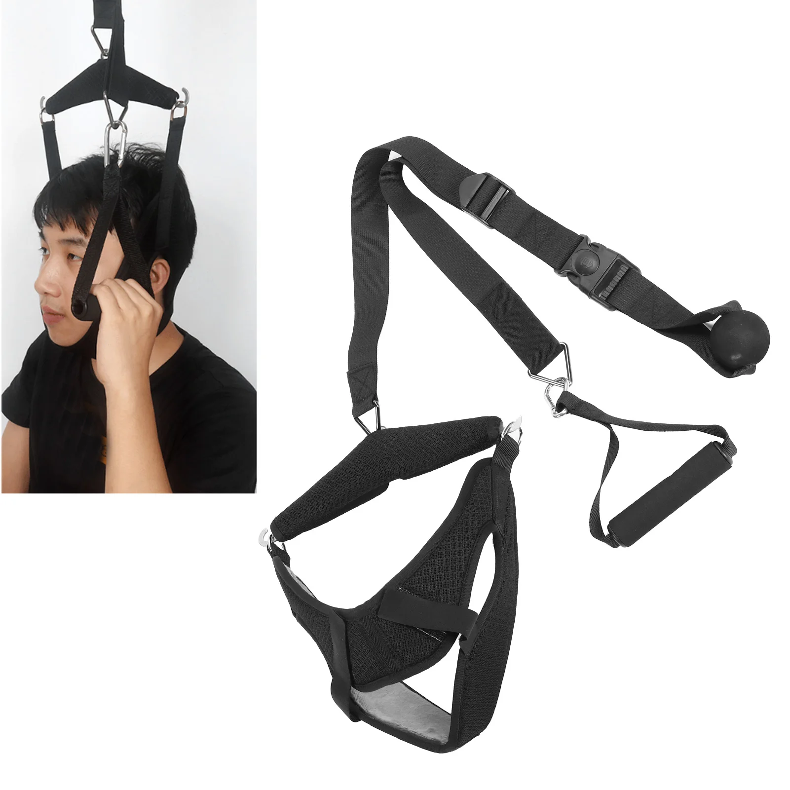 Neck Suppor Professional Neck Traction Device Pain Relief Household Cervical Vertebra Traction Stretcher Neck Brace