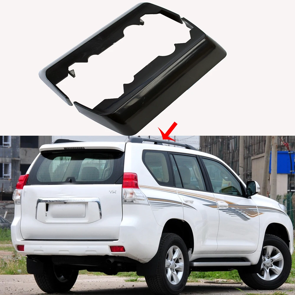 For Toyota Land Cruiser Prado 150 J150 FJ150 2010-2017 2018 Car Accessories ABS Roof Rack Rails Luggage Center Protector Cover