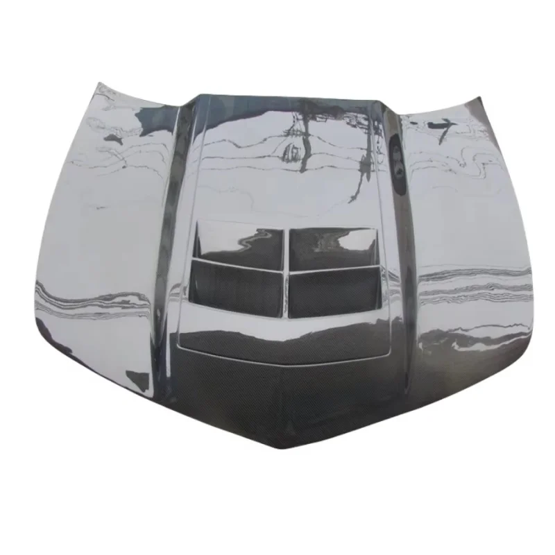 

Customized 2010-2015 Chevrolet Camaro Engine Hood Bonnet New Carbon Fiber with Bolts Included