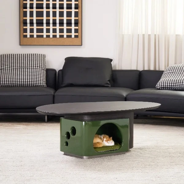 *☆ Minimalist Luxury Stone Side Coffee Table Large Tea Tables With Italian Design Style Home Furniture