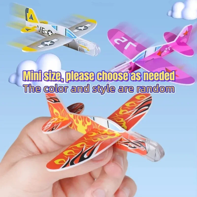 50 Pcs Foam Gliders Planes Toys for Kids, Paper Airplane, Party Favors Goodie Bag Stuffers, Outdoor Flying Toys Boys and Girls